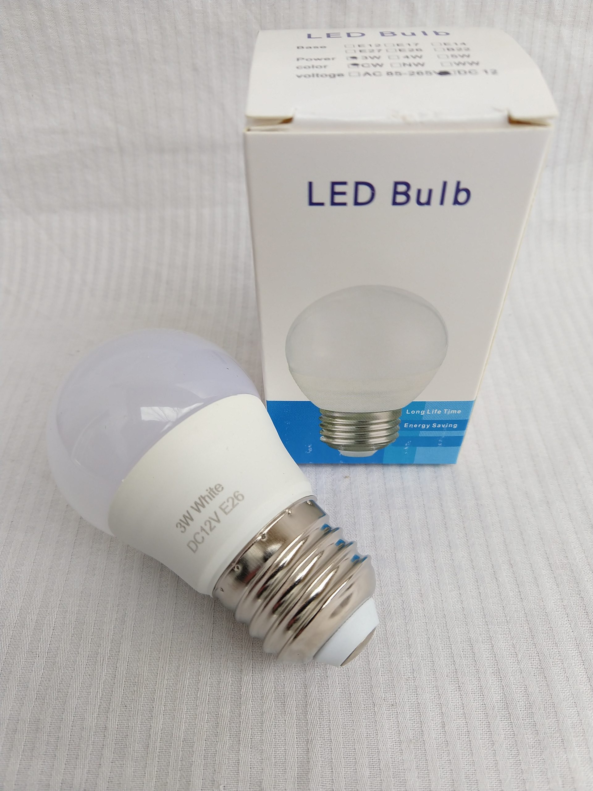 Straat Boven hoofd en schouder Sinewi 12V 3W DC LED Bulbs – Living Energy Lights