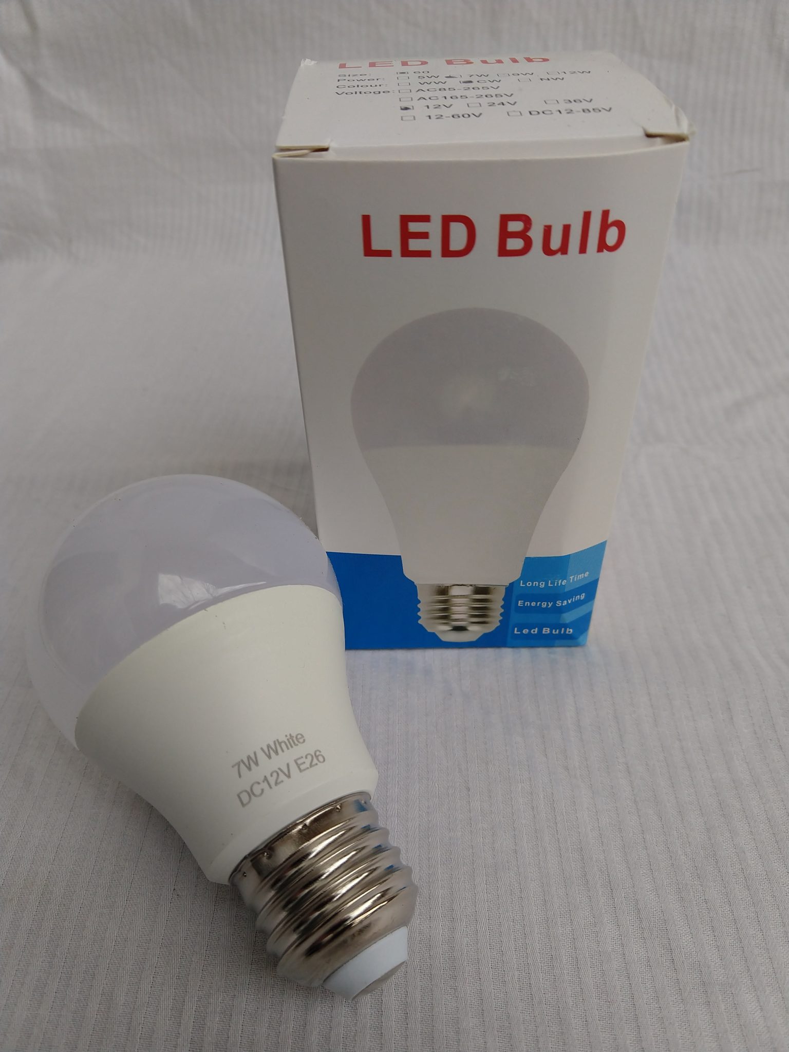 12V 7W DC LED Bulbs Living Energy Lights